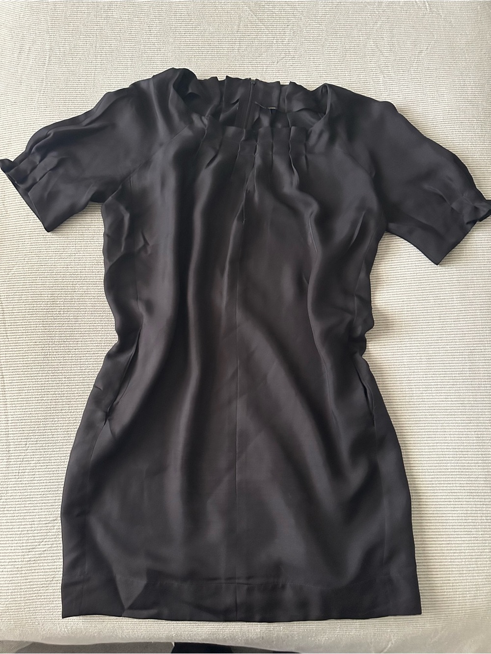 Fendi Black Short-Sleeve Shift Dress